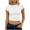 *White, variant on VBVC Women's Crew Neck Short Sleeve Crop Top,Ladies Slim Fit Basic T-Shirt,Stretchy Casual Y2K Baby Tee For Women,Black,S-2XL