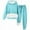 Light Blue, variant on Ashirexll Womens Winter Sets Outfits for Womens Fashion Solid Hooded Loose Long Sleeve Top and Casual Comfortable Pants Suit