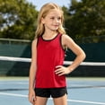 thumbnail image 6 of Toddler Kids Girls Boys Tank Tops Casual Sleeveless Summer Casual Tops Beach Holiday Sports Shirts Vest Casual Blouse 11-12 Years, 6 of 6