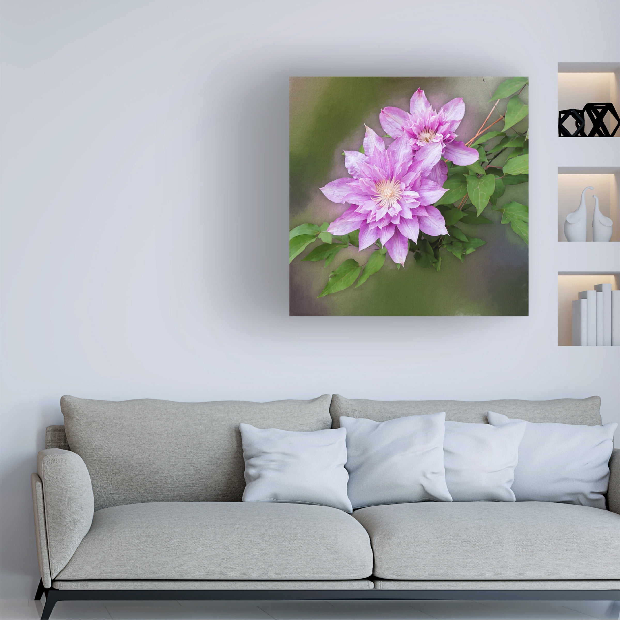 Leslie Montgomery 'Double Clem' Canvas Art