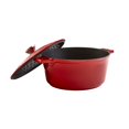 thumbnail image 4 of IMUSA IMU-26007 5 qt. Four Hollandais Recouvert d'Aluminium Coulé&44; Rouge, 4 of 5