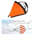 thumbnail image 4 of Bote drogar con buoyo recuperando la cuerda lanzar línea buque kayak remo calcetín calcetín equipo de exterior suministros de deportes acuáticos naranja 18 pulgadas Scienceny OD002652-01, 4 of 7