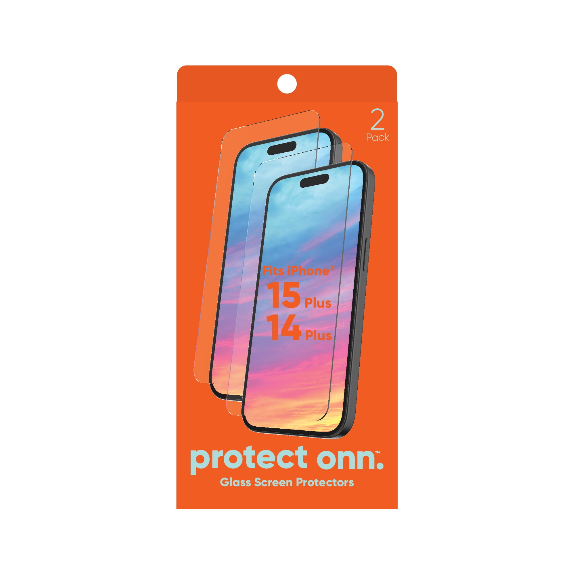 Glass Screen Protector for iPhone 15 Plus, iPhone 14 Plus