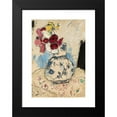 thumbnail image 2 of Tadeusz Makowski 18x24 Black Modern Framed Museum Art Print Titled - Flowers in a Flower-Vase (1909), 2 of 5