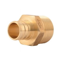 Shark Bite UC134LFA 3/4 X 3/4 MNPT Brass Threaded Male Adapter