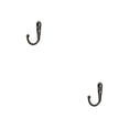 thumbnail image 3 of Yuarrent Colgador de montaje en pared Accesorio de organización del hogar Perchas colgantes Toalla Ropa Sombrero Gancho de almacenamiento tipo 4 2piezas, 3 of 6