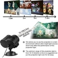 thumbnail image 3 of Festive Theme Projector Lights, Multi-color Lights & Patterns Weather Proof Adjustable Light Head, Elevate Your Christmas Decorations, 3 of 5