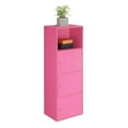 thumbnail image 4 of Xtra Storage Armoire Trois Portes avec Étagère en Bois Rose, 4 of 8
