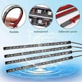 thumbnail image 3 of Tira de luces LED para interior de coche, 72 LED RGB, luz ambiental, 3 of 5