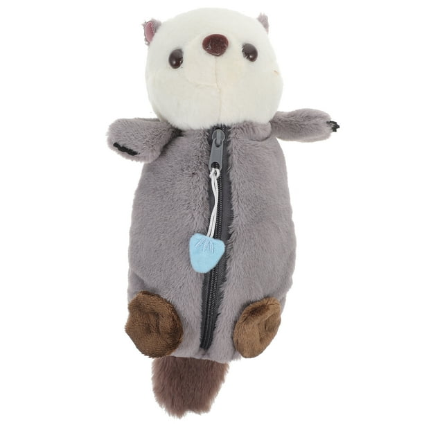 Estuche para lápices con cremallera Estuche para lápices de peluche Estuche para lápices de peluche Estuche para lápices para estudiantes Estuche para papelería de peluche