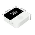 thumbnail image 2 of WiFi Tuya Buscapersonas inalámbrico inteligente para cuidadores Botón de emergencia Buscapersonas para cuidadores Botón de alerta para personas mayores Alerta de aplicación Sistema de ayuda para llama, 2 of 8