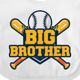 thumbnail image 4 of Inktastic Big Brother Baseball Boys Baby Bib, 4 of 4