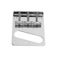 thumbnail image 1 of Metal Saddle Bridge, Fixed Bridges Tailpiece Glossy  Scratch Resistant Easy Installation With Wrench For TL Electric Guitars, 1 of 8