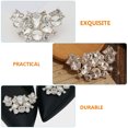 thumbnail image 2 of 2pcs Shoe Clips Decorative Shoe Clips Rhinestone Shoe Jewelry Shoe Accessories, 2 of 9