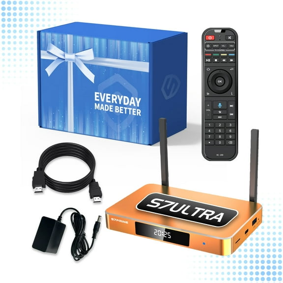 2025 SuperBox S7PRIME Gift wrapping,Holiday gifts for family and friends,Type-C Charging & USB Ports,Brand-new Ul and UX Design