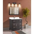 thumbnail image 2 of Vanity Art 36" Single Sink Bathroom Vanity Set with Engineered Marble Top and Free Mirror, 2 of 5