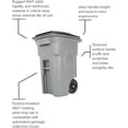 thumbnail image 5 of 64 Gallon Heavy Duty Two Wheeled Trash Can – Residential, Blackstone, 10-Year Warranty, 5 of 5