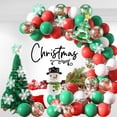 thumbnail image 3 of Kit de guirnaldas con globos para Navidad, rojo, verde y blanco, 104 unidades, 3 of 6