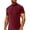 Wine, variant on Mens Shirts Big and Tall,Men's Fashion Short Sleeve Turtleneck Slim Fit Pullover Tops Thermal Shirts