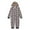 Gray-Kids, variant on Odeerbi Christmas Onesie Pajamas for Family Holiday Sleep Jumpsuit Long Sleeve Family Christmas Pajamas Matching Sets Mom Fashion Lattice Print Plush Jumpsuit Sleepwear PJs Set Gray