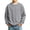 #A01-Gray, variant on Abcomgle Boys Long Sleeve Shirts 10-12 Crewneck Long Sleeve Boys Sweatshirt Casual Solid Cotton Shirt