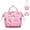 Pink Animal, variant on NCY Small Diaper Bag Crossbody, Convertible Mini Diapers Backpack 4 in 1 w/ Shoulder for Stroller, Travel, Small Mommy Daiper Tote with Insulated Pockets, Compact Baby Bag for Mom (Sky Blue Animal)