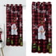 thumbnail image 1 of Cortinas Opacas para Dormitorio Ojal Cortinas Opacas para Sala de con Aislamiento Térmico, 1 Panel para Navidad - 52 inch 52 x 63 pulgadas BLESIY cortina de dormitorio, 1 of 8