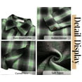 thumbnail image 6 of Fantaslook Plaid Flannel Shirts for Women Oversized Long Sleeve Button Down Shirts Blouses Tops, 6 of 10