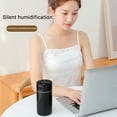 thumbnail image 4 of Snmubt Cool Mist Humidifiers For Babies Quiet And Small Humidifier For Bedroom Nightstand Space Saving With Led Night (Black), 4 of 8