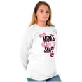 thumbnail image 5 of Ready to Snap Motherhood Humor Funny Women's Long Sleeve T Shirt Brisco Brands S, 5 of 6