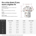 thumbnail image 3 of PAYOHTO Cute Dogs Bones Kids Mens Hawaiian Casual Short-sleeved Shirt Tropical Summer Beach Button Down Shirts, 3 of 7