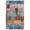 Multi, variant on Vintage Floral Door Curtains for Door Window, French Sidelight Front Back Door Curtains With Tieback, Farmhouse Botanical Flowers Kitchen Rod Pocket Drapes Panel, 54"x40"