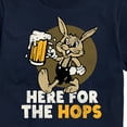 thumbnail image 3 of Instant Message - Here For The Hops - Men's Short Sleeve Graphic T-Shirt, 3 of 6