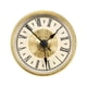 thumbnail image 3 of Cabezal de reloj Mini con inserción de reloj, con adornos dorados de números , reloj en miniatura de 2,8 pulgadas, apto para restaurante,, 3 of 9