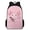 Cartoon Axolotl Music Note, variant on Jeiento Dark American Flag Backpack for Teens Students Campus Senior Bookbag Kids Lightweight Travel Rucksack for Teenager Boys Girls Shoulder Bag