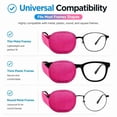 thumbnail image 7 of MODANU Eye Patches for Kids Girls Boys, 6 Pcs Eye Patch for Glasses Kids Reusable Eye Patch for Treating Lazy Eye Amblyopia Strabismus, Red, 7 of 7