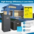thumbnail image 4 of Costway 2 to 3 Ton 18.6-20 SEER2 Central Air Conditioner with Air Handler Unit 208/230V, 4 of 7