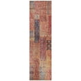 thumbnail image 2 of Addison Rugs Chantille Indoor/Outdoor Transitional Patchwork Red Washable Runner Rug, 2'3" x 7'6", 2 of 5