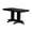 Black, variant on Keystone Amish Co. Poly Composite Dining Table, 5-Foot, Tudor Brown