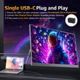 thumbnail image 2 of Monitor portátil cocopar 18.5" 1080P IPS 100 Hz 120% sRGB, 2 of 7