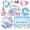 Couple-10 PCs, variant on UCEI 2026 Happy New Year Cruise Door Magnets Black Gold Die-Cut Fridge Magnet Stickers