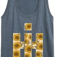 thumbnail image 3 of International Harvester Sunflower Fill Logo - Women's Racerback Tank Top, 3 of 6