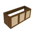 thumbnail image 4 of Classe 48" Wall-Mounted Bathroom Vanity Cabinet without Top in Brown Oak, 4 of 5