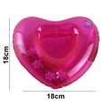 thumbnail image 3 of Portavasos inflable con forma de corazón para piscina, flotador de agua, bandeja de cerveza, 3 of 5