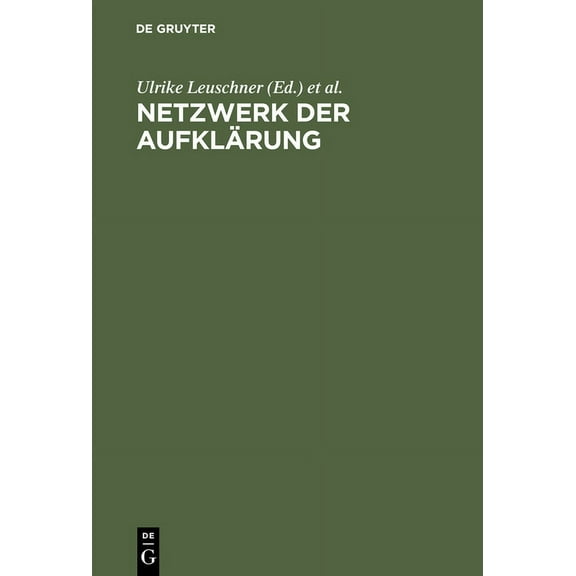 Netzwerk der Aufklärung, (Hardcover)
