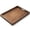 Brown-1, variant on 17 Inch Wood Serving Tray With Handles - Large Wooden For Ottoman  Breakfast In Bed Dinner Coffee Table Decorative Rectangular Living Room Bedroom Entryway And Kitchen