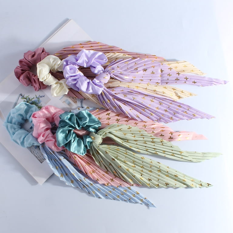 Satin Scrunchies No Tugging No Snag Cute Hair Accessories for Women Girls Amazon.com : Scrunchies Hair Ties Scrunchy for Women Girls  main image 3