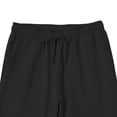 thumbnail image 6 of Breezora Mens Casual Pants Cotton Comfortable with Drawstring Lightweight Breathable Loose Fit Trousers for Spring Summer Hot Weather XL Size Black, 6 of 6