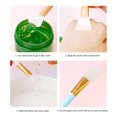 thumbnail image 3 of Cepillo de maquillaje de silicona suave Mascarilla facial Cepillo agitador Mujeres Niñas Herramientas cosméticas Sywqhk Cuidado Belleza, 3 of 8