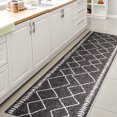 thumbnail image 5 of JONATHAN Y SANTA MONICA 2 x 8 Runner Rug, Derya Tribal Diamond Trellis - Black/Ivory, SMB129E-28, 5 of 10